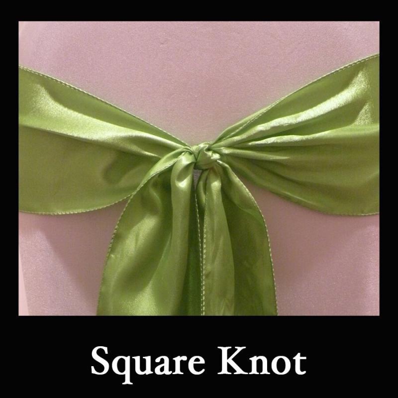 square knot sash